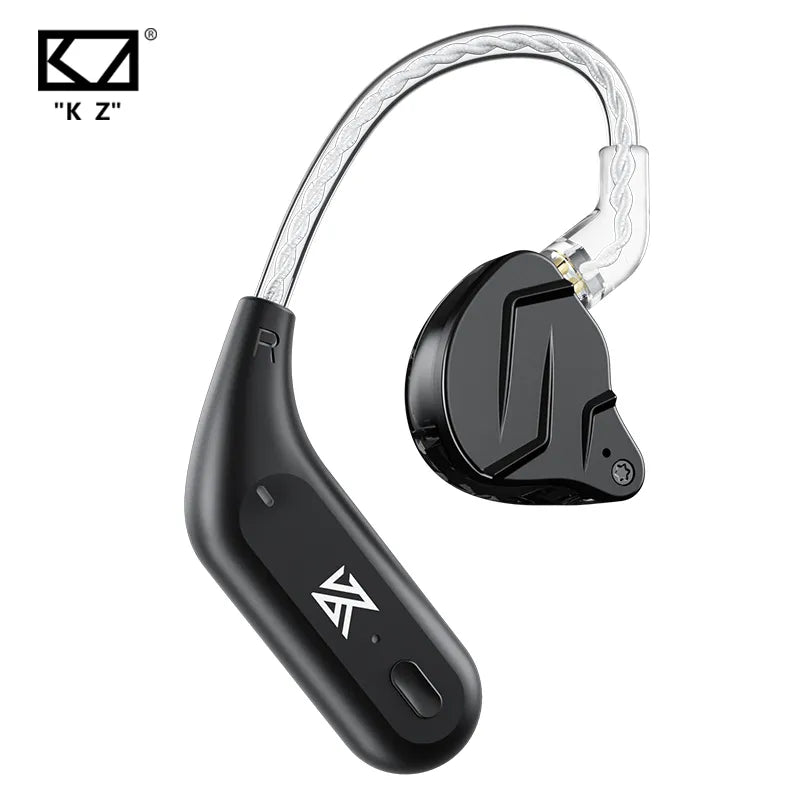 KZ AZ09 Wireless Upgrade Cable Bluetooth-compatible 5.2 HIFI Wireless Ear Hook C PIN Connector With Charging Case