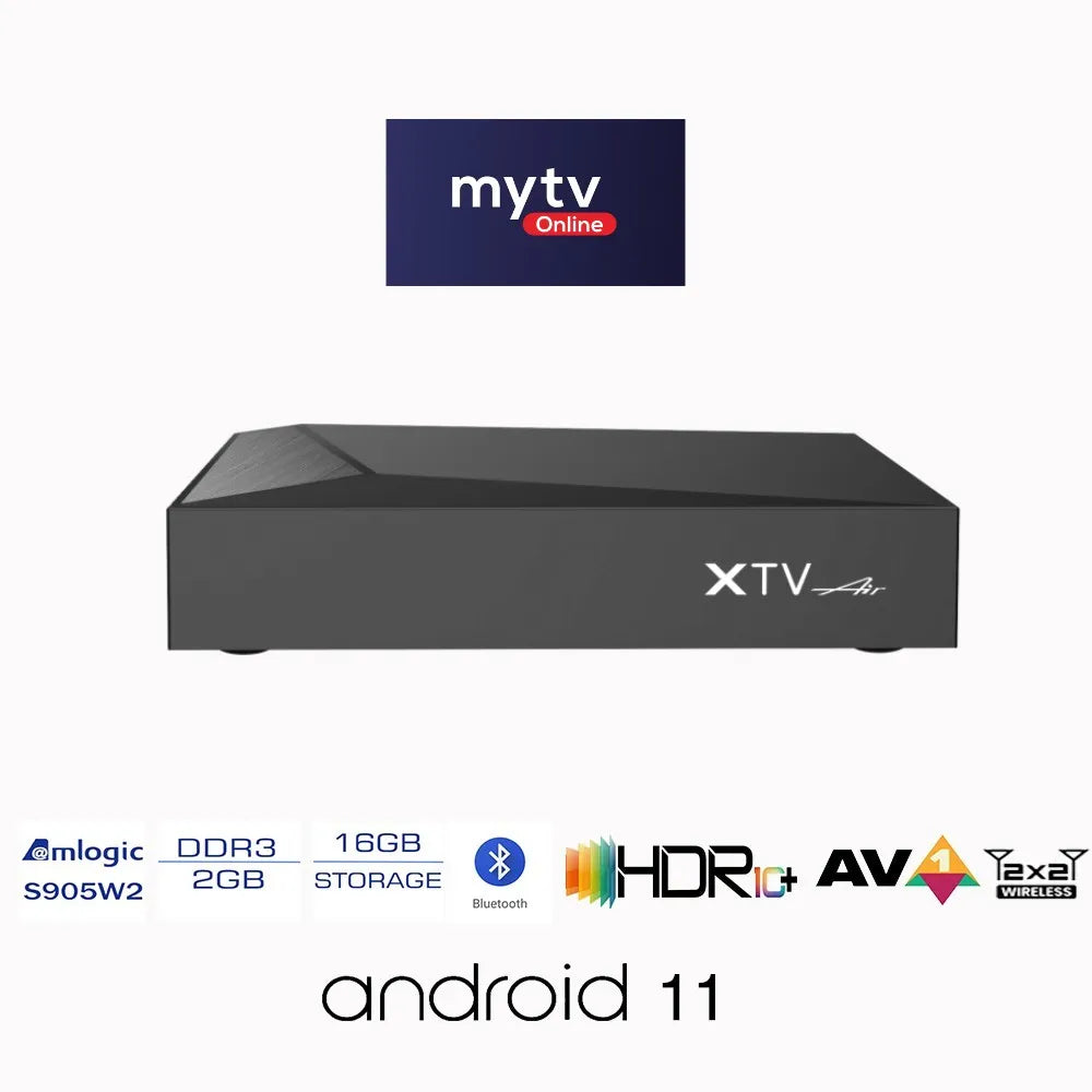 New Meelo+ 4K TVBox Amlogic S905w2 2GB16GB Android 11.0 Smart TV Box Support NASCLIENT BT Remote XTV Air Media Player
